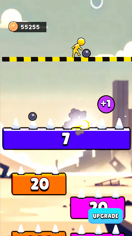 #1. Bounce And Defend (Android) By: Eureka Studio, Inc.