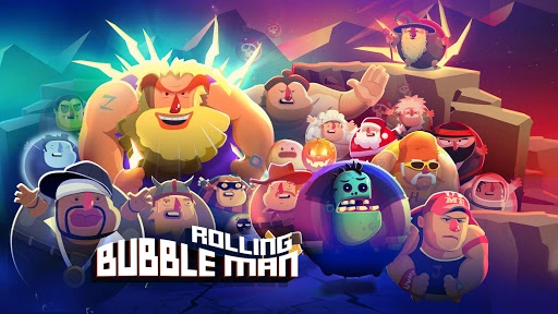 Bubble Man: Rolling Screenshot Image