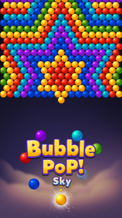 #8. Bubble Pop Sky! Puzzle Games (Android) By: Puzzle1Studio