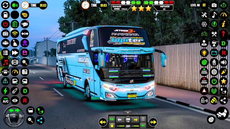 #1. Bus Games 3D City Bus Driving (Android) By: Games Legend