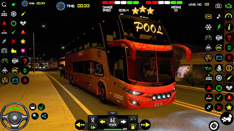 #1. Bus Simulator Game Bus Driving (Android) By: Gaming Beast