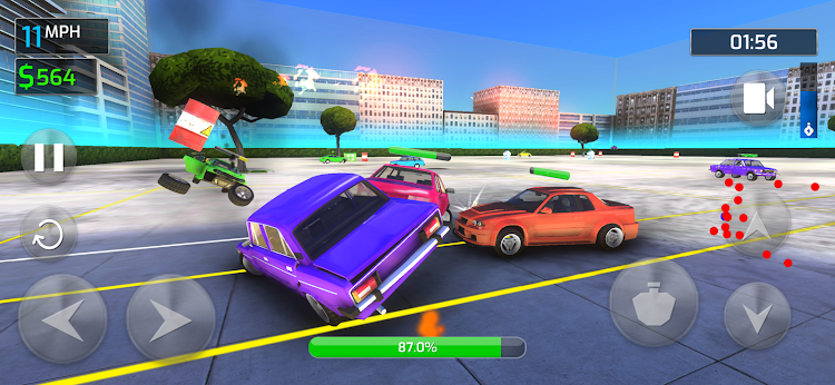 #1. Car Crash Carnage (Android) By: KIQQI