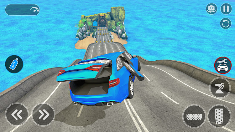 #1. Car Crashes Simulator Car Game (Android) By: Rebel Apps Team