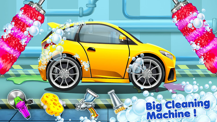 #1. Car Wash Game: Workshop Garage (Android) By: Play Toy Lab