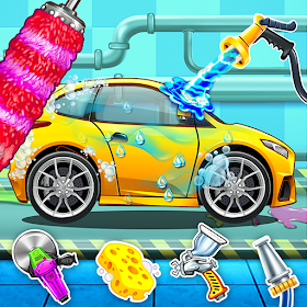 Car Wash Game: Workshop Garage