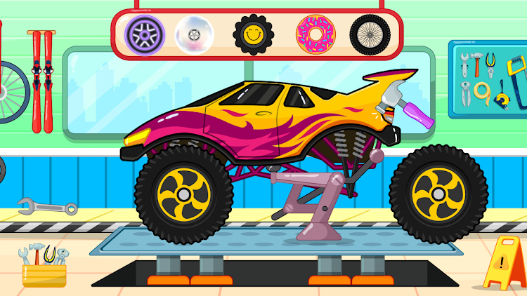 #1. Car Wash & Race Games for Kids (Android) By: GunjanApps Studios