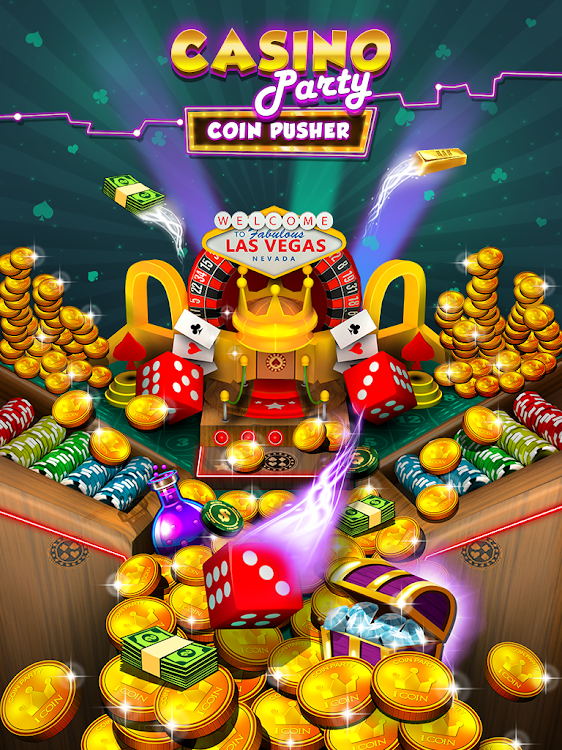 #6. Casino Vegas Coin Party Dozer (Android) By: Mindstorm Studios