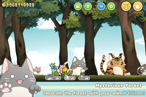 Cat in the Woods Screenshot Image