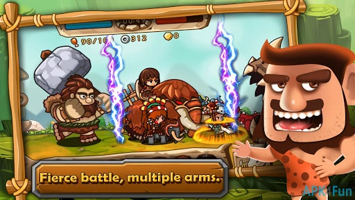 Caveman Vs Dino Screenshot Image