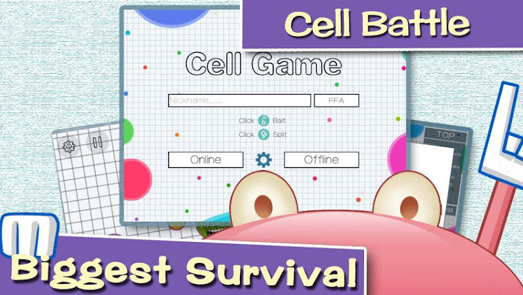 #1. Cell Game (Android) By: CronlyGames Inc.