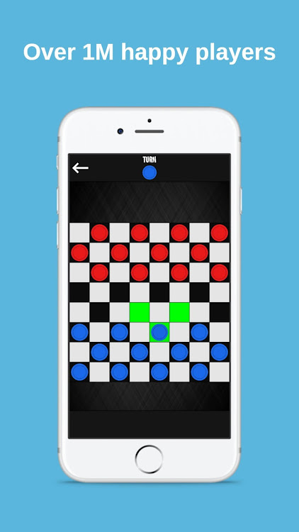 #1. Checkers (Draughts) (Android) By: Roghan Games