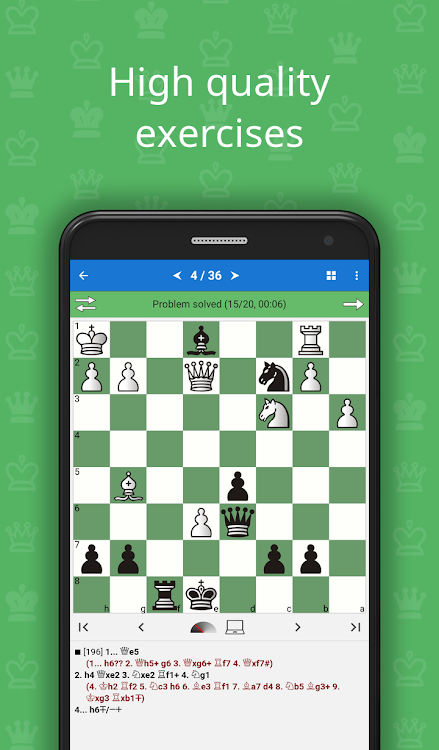 #1. Chess King - Learn to Play (Android) By: Chess King