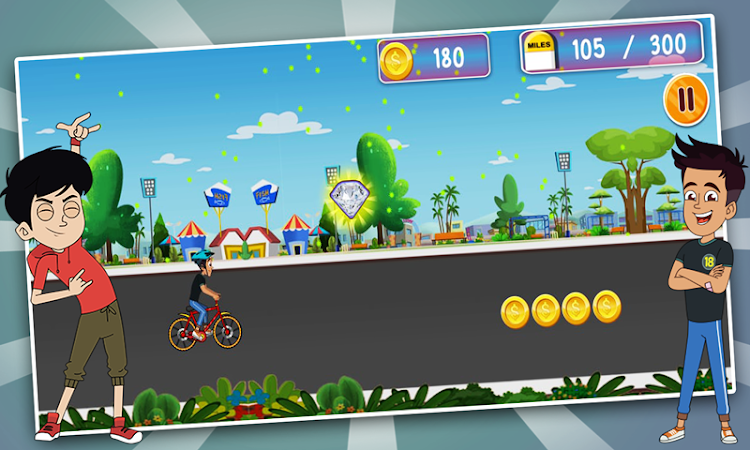 #1. Chikoo Aur Bunty Cycle Recycle (Android) By: TANGIAPPS IT SOLUTION PVT. LTD.