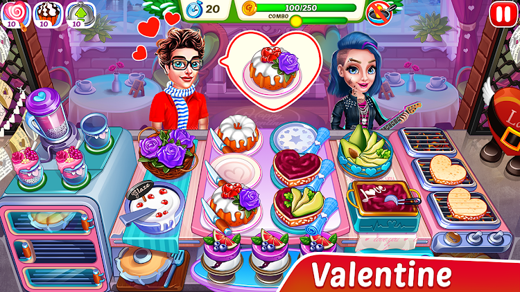 #1. Christmas Fever Cooking Games (Android) By: GameiCreate