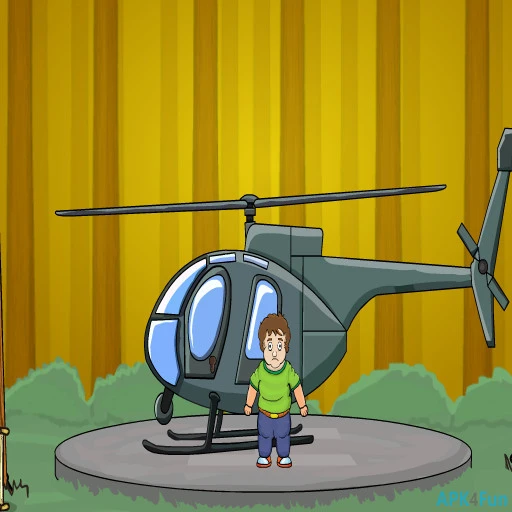 Chubby Boy Helicopter Escape Screenshot Image