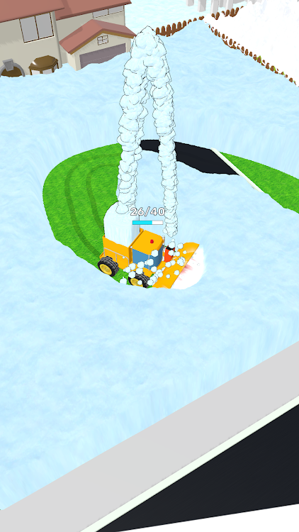 #1. Clean Snow 3D (Android) By: Black Candy