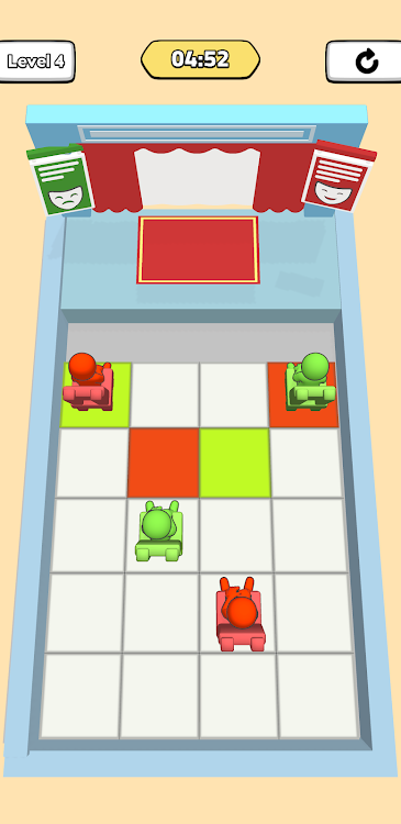 #1. Color Seat Sort (Android) By: Pixel Relic