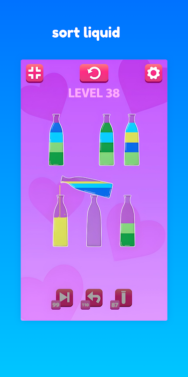 #1. Color Sort Puzzle tube (Android) By: lamhamdihamid