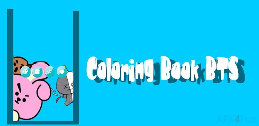 Coloring Book BTS Screenshot Image