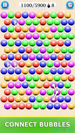 Connect Bubbles Screenshot Image