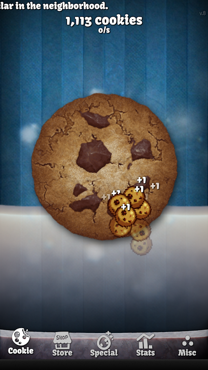 #1. Cookie Clicker (ad-less) (Android) By: DashNet