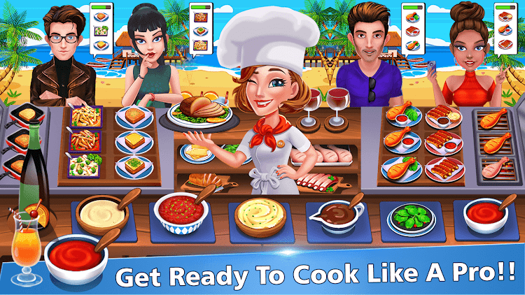 #1. Cooking Cafe - Food Chef (Android) By: Rendered Ideas