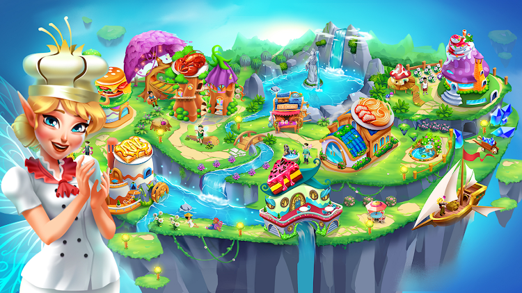 #1. Cooking Fairy: Food Games (Android) By: AdOne Ltd