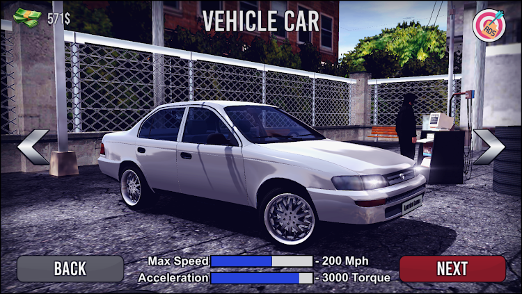 #1. Corolla Drift Simulator (Android) By: Apaydın Games