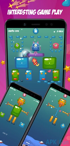 Cosmo Paddle Ball Screenshot Image