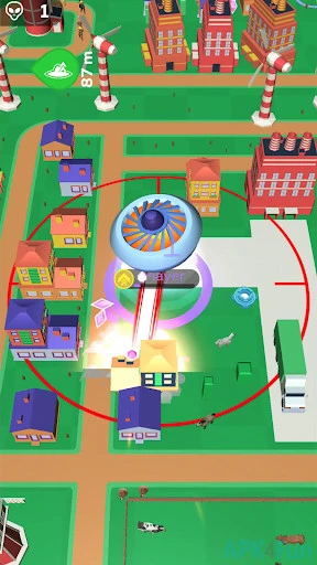 Crazy Spaceship.io Screenshot Image