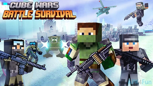 Cube Wars Battle Survival Screenshot Image