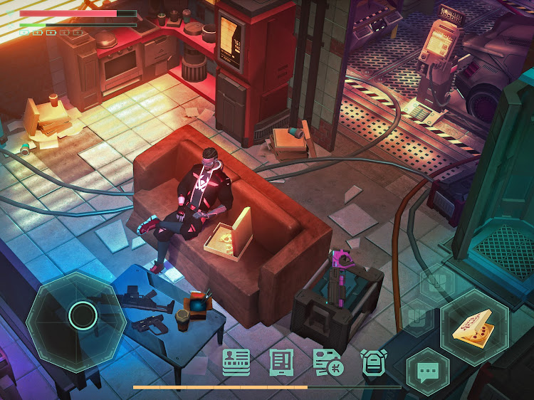 #7. Cyberika: Action Cyberpunk RPG (Android) By: Brickworks Games Ltd