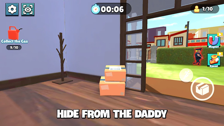 #1. Dad Escape: Hide and Seek (Android) By: WONDERGAMES STUDIO