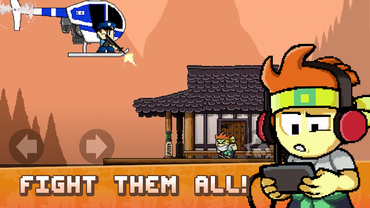 #1. Dan the Man: Action Platformer (Android) By: Halfbrick Studios