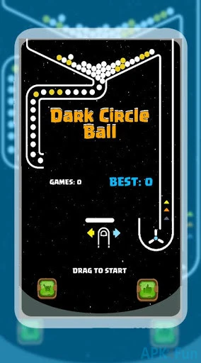 Dark Circle Ball Screenshot Image