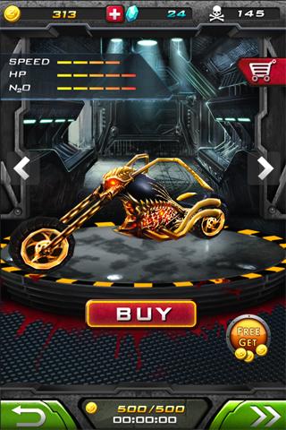 #2. Death Moto 2 : Zombile Killer (Android) By: Icloudzone Shooter GAMES