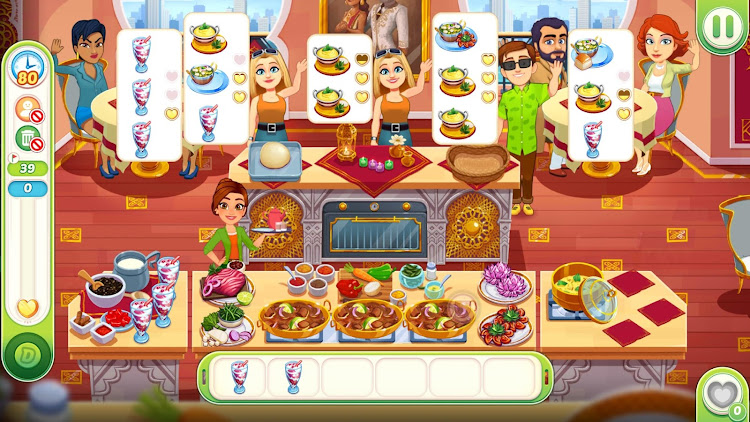 #8. Delicious World - Cooking Game (Android) By: GameHouse Original Stories