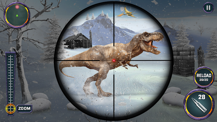 #1. Dino Hunter 3D - Hunting Games (Android) By: Door to games