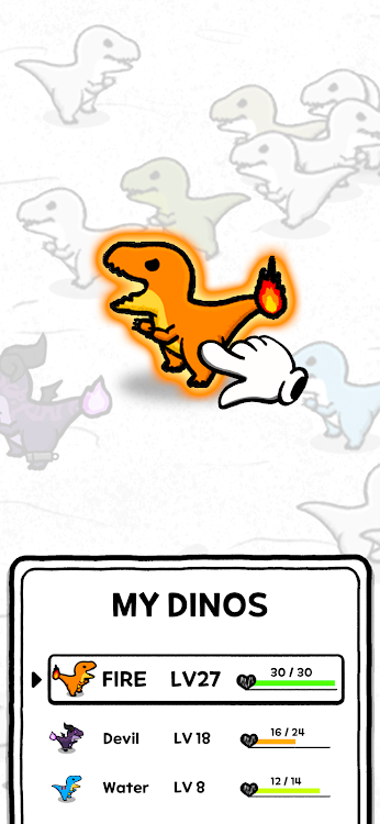 #1. Dino mutant : T-Rex (Android) By: MondayOFF