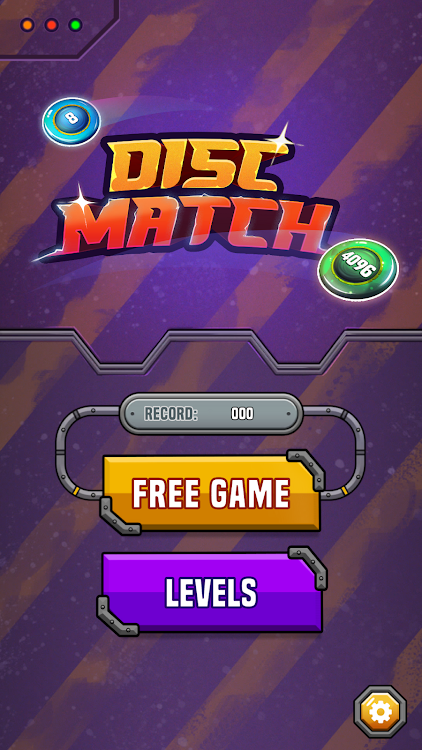 #1. DiscMatch (Android) By: Silver Games Desenvolvimento de Jogos