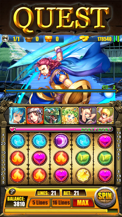 #1. Dragon Era - RPG Card Slots (Android) By: Playmage