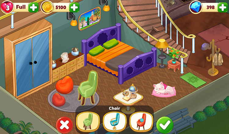 #1. Dream Home Cleaning Game Match (Android) By: Twitchtime Tech