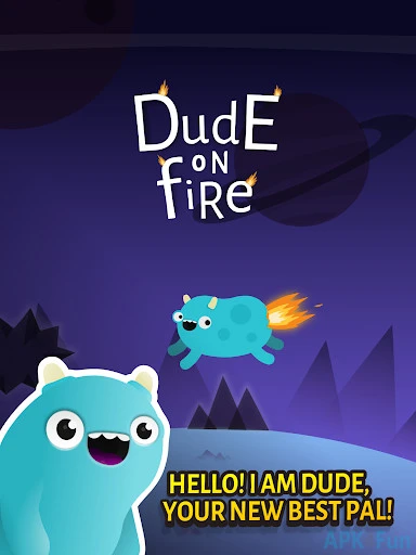 Dude On Fire Screenshot Image