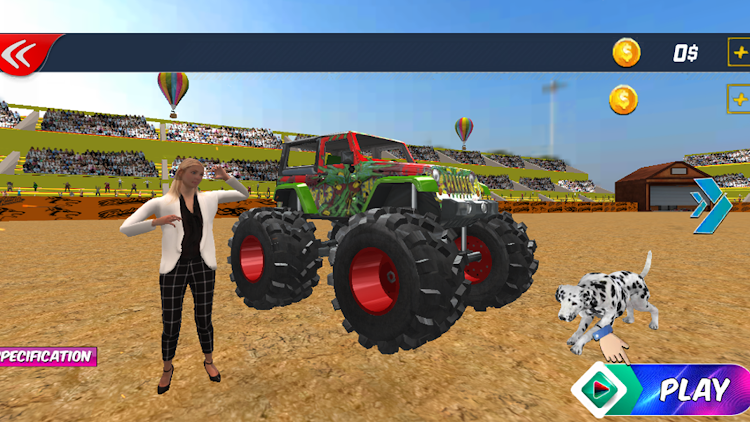 #1. Extreme Monster Truck Driving (Android) By: GoodBerry Games