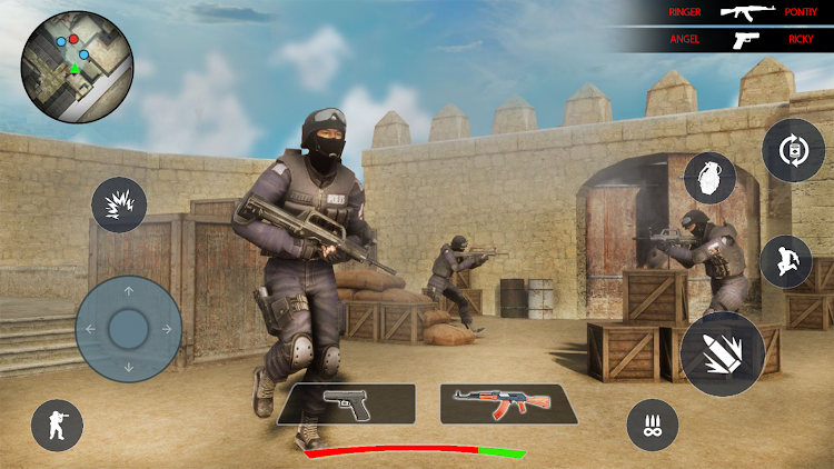 #1. FPS Commando: Military games (Android) By: BOLD CAT