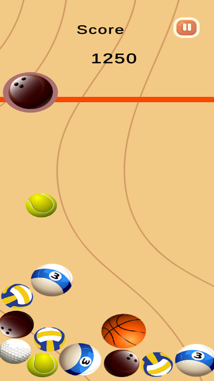 #1. Falling Ball Match (Android) By: SARC Technologies