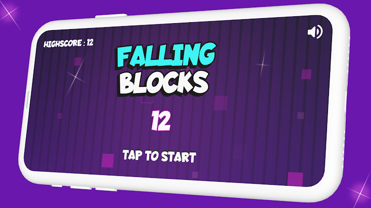 #1. Falling Blocks: Tilt & Dodge! (Android) By: PUG Games