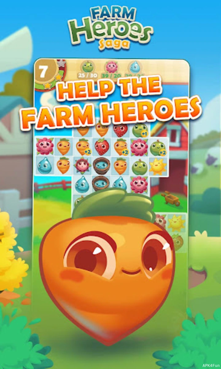 Farm Heroes Saga Screenshot Image