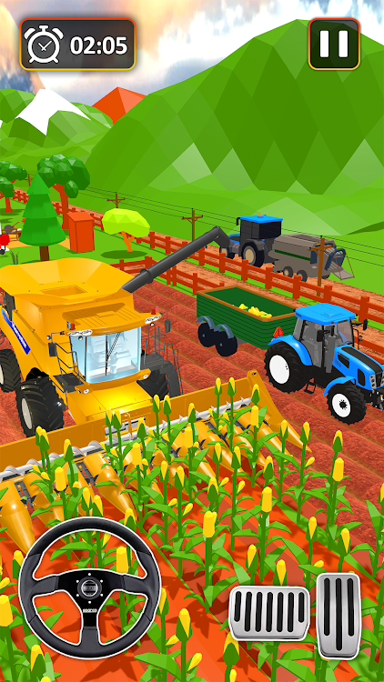 #1. Farming Life Game Farm Game (Android) By: Hyper Watcher