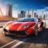 Icon: Fast Car Driving - Street City